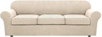 H.VERSAILTEX 4 Piece Stretch Sofa Covers by HVERSAILTEX