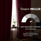 MIULEE 90" Long Blackout Curtains - Image 2