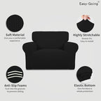 Easy-Going Stretch Oversized Chair Sofa Slipcover 1-Piece Couch Sofa Cover - Image 3