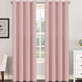H.VERSAILTEX Pink Blackout Curtain by HVERSAILTEX