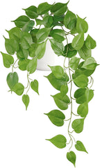 Mkono Fake Hanging Plants with Ceramic Pot, 25" Artificial Plants Indoor