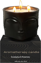 Outdoor Decorative White Large Citronella Candle, 20oz, Ceramic, 3 Wick Scented Candles, 100% Soy, for Patio Decor, Outside Table Decor, Camping Accessories
