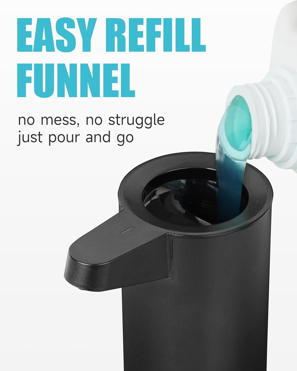AIKE SensePro Automatic Soap Dispenser 12.8oz Spot Resist Matte Black