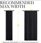 NICETOWN Halloween Kitchen Window Curtains Over Sink, Energy Smart Decoration - Image 7