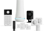 SimpliSafe 12 Piece Wireless Home Security System w/HD Camera - Optional 24/7 Professional Monitoring - No Contract - Compatible with Alexa and Google Assistant, White
