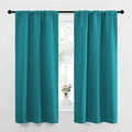NICETOWN Peacock Blue Blackout Curtains Panels by NICETOWN