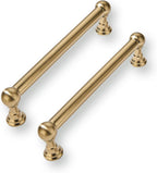 10 Pack 5 Inch Solid Kitchen Cabinet Handles Champagne Bronze Heavy Duty Cabinet Pulls Drawer Pulls Cabinet Hardware Kitchen Handles for Cabinets Cupboard Handles