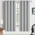 Yakamok Blackout Curtains Room Darkening Thermal Insulated Grommet top Window by Yakamok