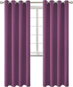BGment Room Darkening Curtains 84 Inches Long by BGment