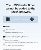 GoveeLife H5901 Bluetooth Smart Sprinkler Timer, Gateway not Included