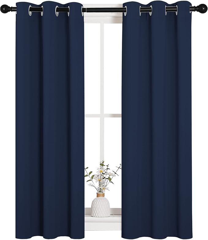 NICETOWN Blackout Draperies Curtains, All Season Thermal Insulated Solid - Image 2