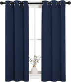 NICETOWN Blackout Draperies Curtains, 1 Pair, 29 x 40 Inch, All Season Thermal - Image 2