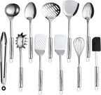 Cooking Utensils Set, 11PCS Stainless Steel Kitchen Tool Set