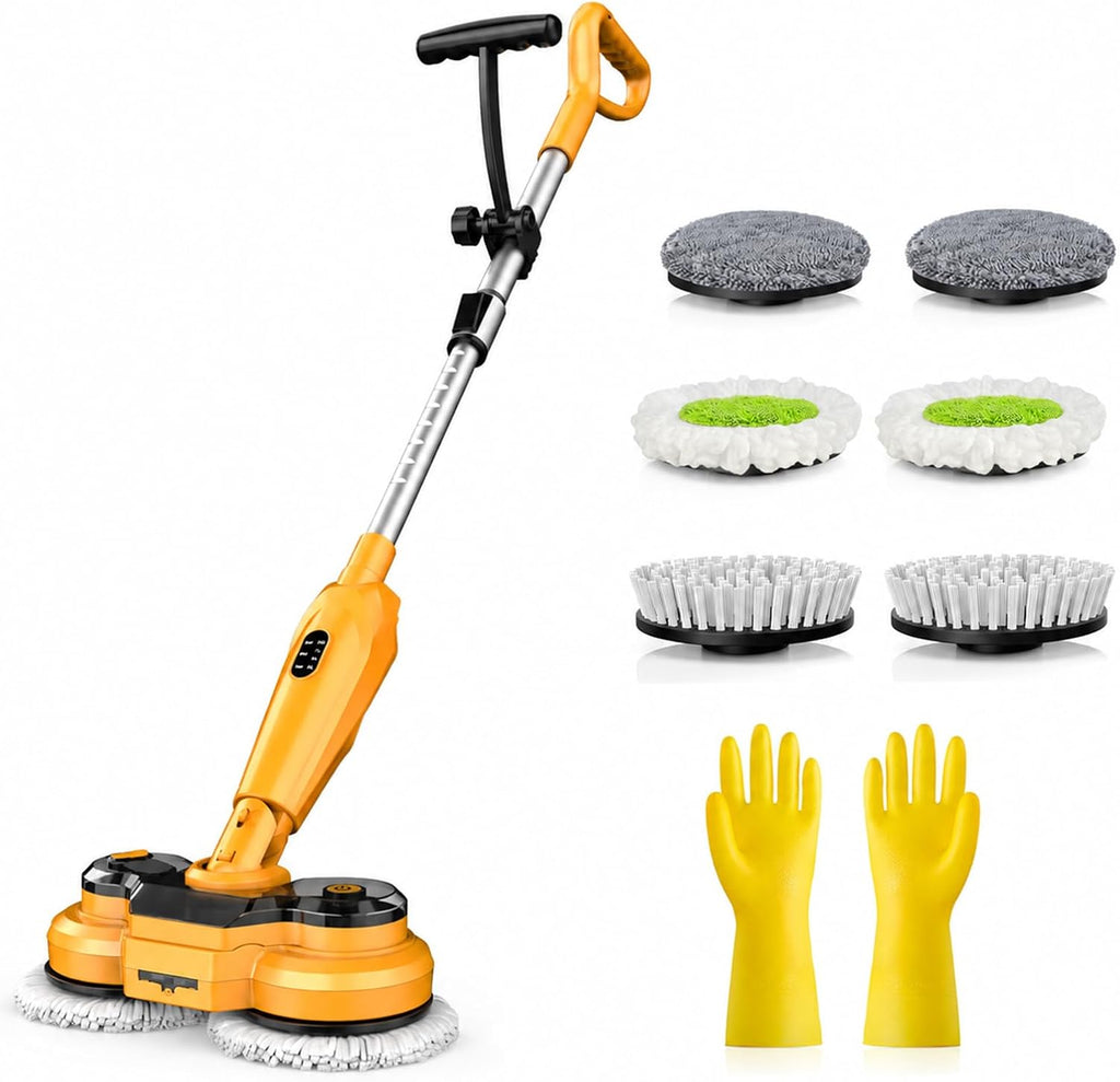 Cordless Electric Mop Compatible with Dewalt 20V Max Battery(Tool Only)