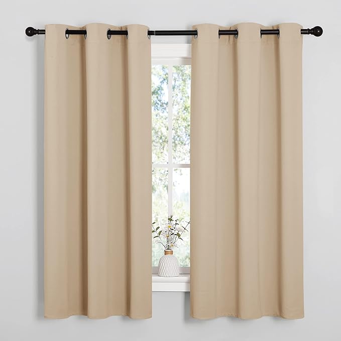 NICETOWN Thermal Insulated Grommet Room Darkening Curtains/Draperies/Panels - Image 2