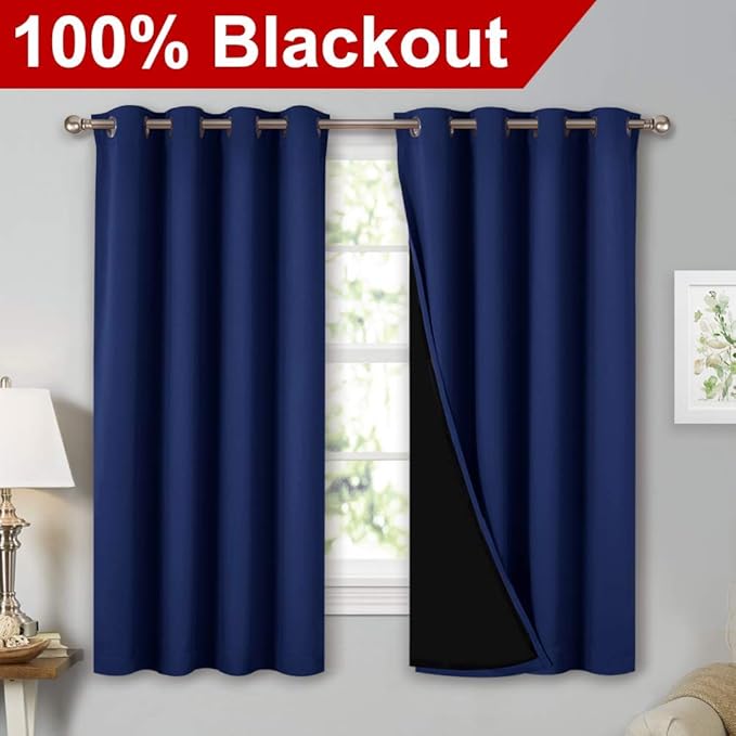 NICETOWN 100% Blackout Curtains - Image 2