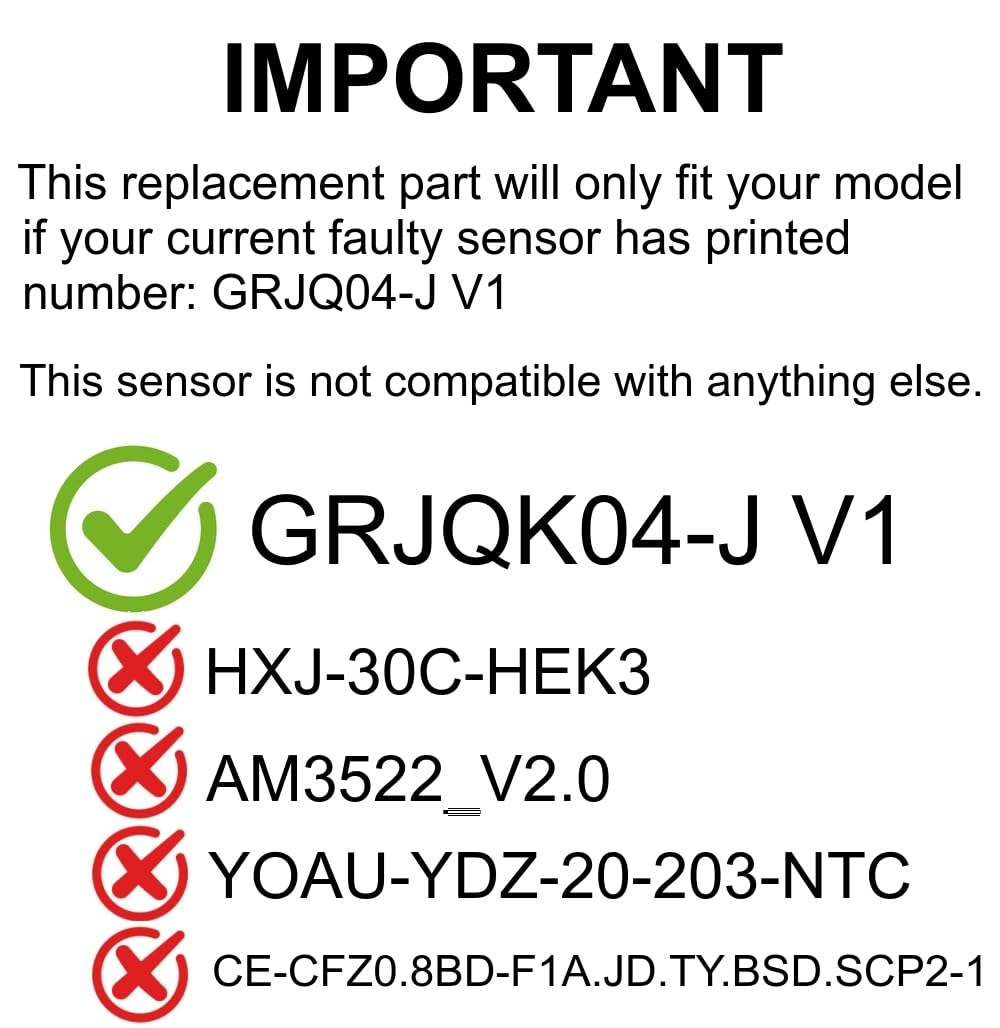 Humidity Sensor Replacement Compatible with Frigidaire and GE Dehumidifiers
