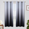 SimpleHome Ombre Curtains 42 x 63 Inch by SimpleHome
