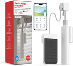 SwitchBot Blind Tilt Motorized Blinds - Smart Electric Blinds, Automatic Blind Opener and Closer, Solar Powered, Light Sensing Control, Add Hub Mini to Make it Compatible with Alexa & Google Home