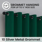 SimpleHome 100% Blackout Curtains - Image 5