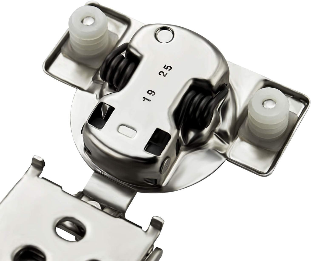 Soft Close Hinges for Kitchen Cabinet Hinges, 1/2 Inch Overlay, 60 Pack