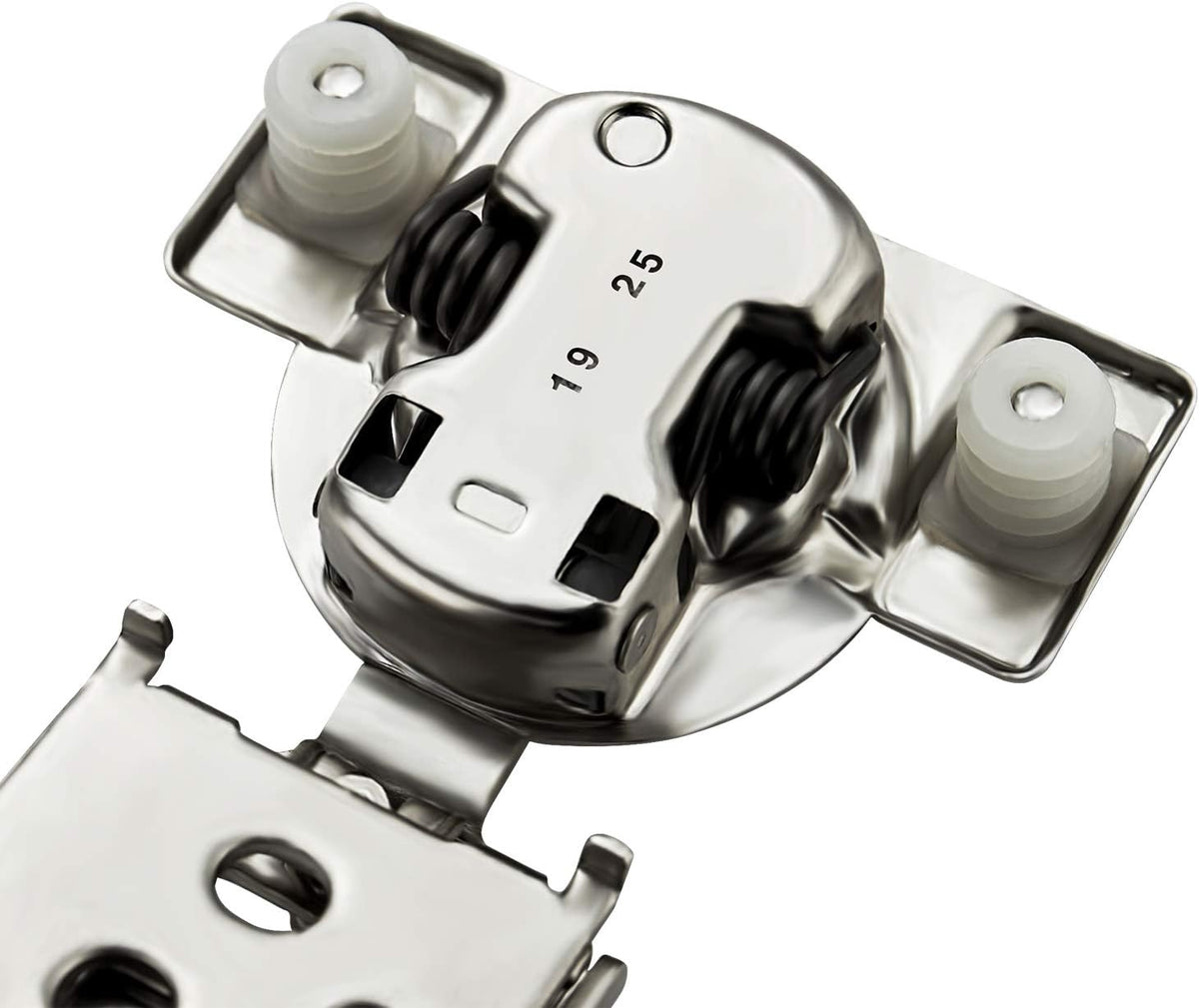Soft Close Hinges for Kitchen Cabinet Hinges, 1/2 Inch Overlay, 60 Pack