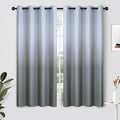 SimpleHome Ombre Curtains 52 x 63 Inch by SimpleHome