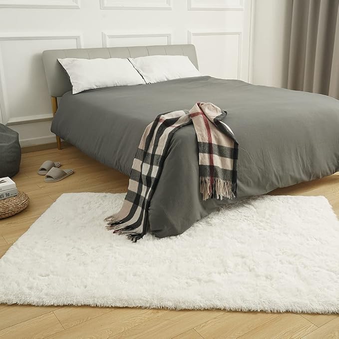 Amearea Premium Soft Fluffy Area Rug Modern Shag Carpet, 3x5 Feet, Fuzzy Shaggy - Image 3