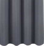 LEMOMO Blackout Curtains 66 x 54 Inch Long Grey Curtains Set of 2 Panels Room - Image 8