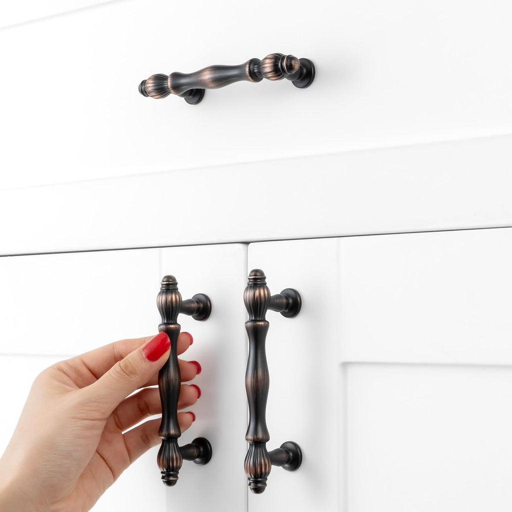 3 Inch Oil Rubbed Bronze Cabinet Pulls Drawer Handles 10 Pack 2510