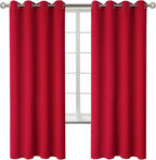 BGment Room Darkening Curtains 72 Inches Long by BGment