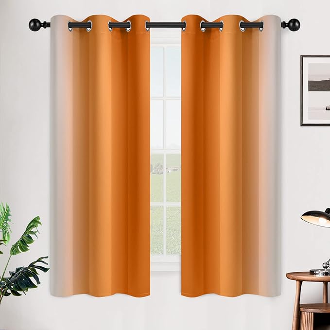SimpleHome Ombre Room Darkening Curtains - Image 2