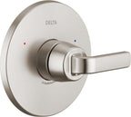 Delta Lineax 14 Series Single-Function Valve Trim Kit, Chrome Handle Set for Shower Faucet System, Chrome T14062 (Valve Not Included)