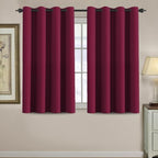 H.VERSAILTEX Blackout Curtains for Christmas Small Window Kitchen Blackout - Image 9