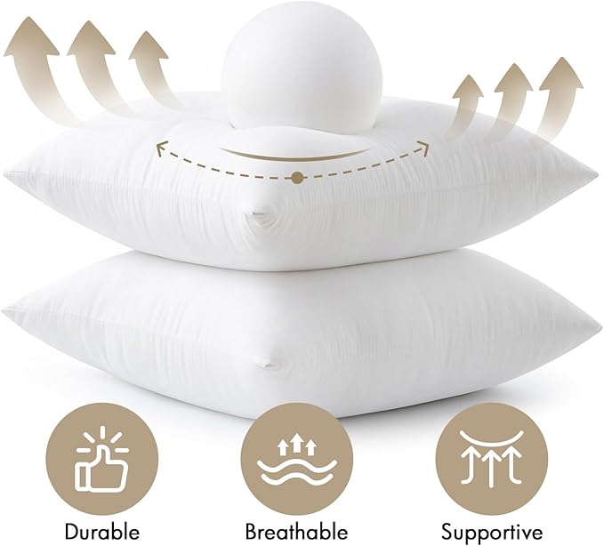 MIULEE Euro Pillows Inserts - Image 3