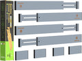 ANTOWIN Expandable Bamboo Drawer Dividers, Fits 17.6-21.6" Drawers