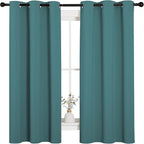 NICETOWN Thermal Insulated Solid Grommet Blackout Curtains/Drapes/Panels - Image 2