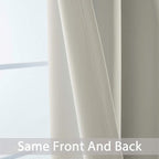 Yakamok Blackout Curtains Room Darkening Thermal Insulated Window Panels - Image 5
