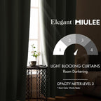 MIULEE Blackout Curtains 96 Inches Long - Image 2
