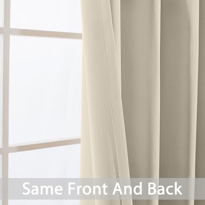 Yakamok Thermal Insulated Grommet Blackout Draperies/Drapes - Image 3