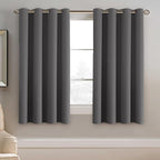 H.VERSAILTEX Blackout Grey Curtains by HVERSAILTEX