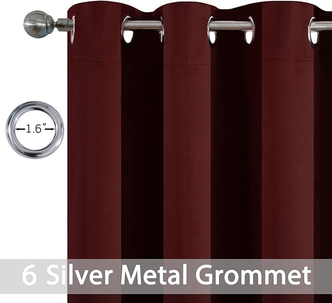 Yakamok Thermal Insulated Blackout Curtains - Image 2