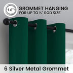 SimpleHome 100% Blackout Curtains - Image 6