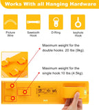 Picture Hanging Kit, Include Picture Hanging Tool with Level/ Picture Hanging Hareware/ Small Hammer, for Easy Hang and Level, Wall Hanging Kit Assorted with Sawtooth/ Wire Hanger