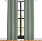 NICETOWN Window Curtain Panels, 1 Pair, 34 by 80-inch, Thermal Insulated Solid - Image 2