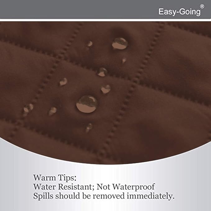 Easy-Going 4 Seater Sofa Slipcover Reversible Sofa Cover Water Resistant Couch - Image 5