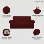 Easy-Going Stretch Oversized Loveseat Slipcover 1-Piece Sofa Cover Furniture - Image 3