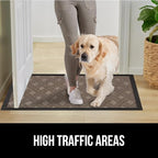 GORILLA GRIP 100% Waterproof All-Season WeatherMAX Doormat, US Designed Natural - Image 6