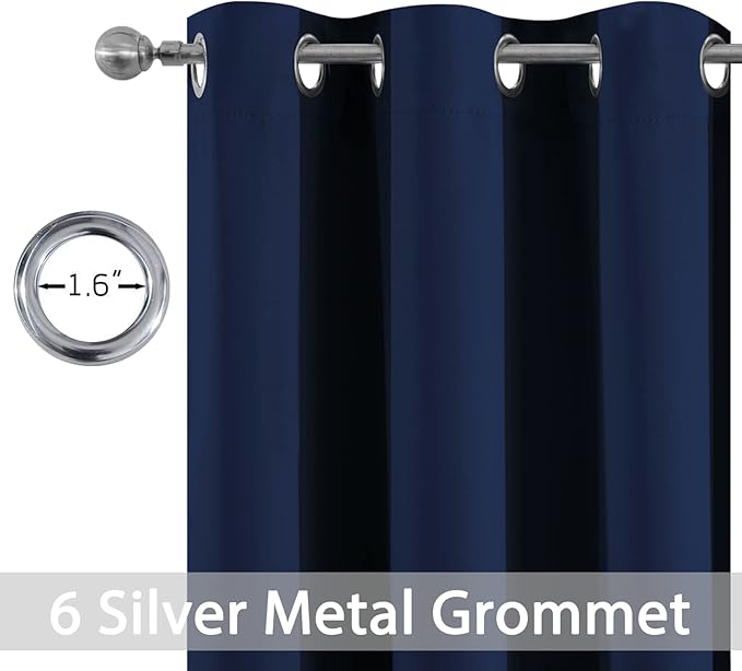 Yakamok 84 Inch Length Blackout Curtains - Image 2