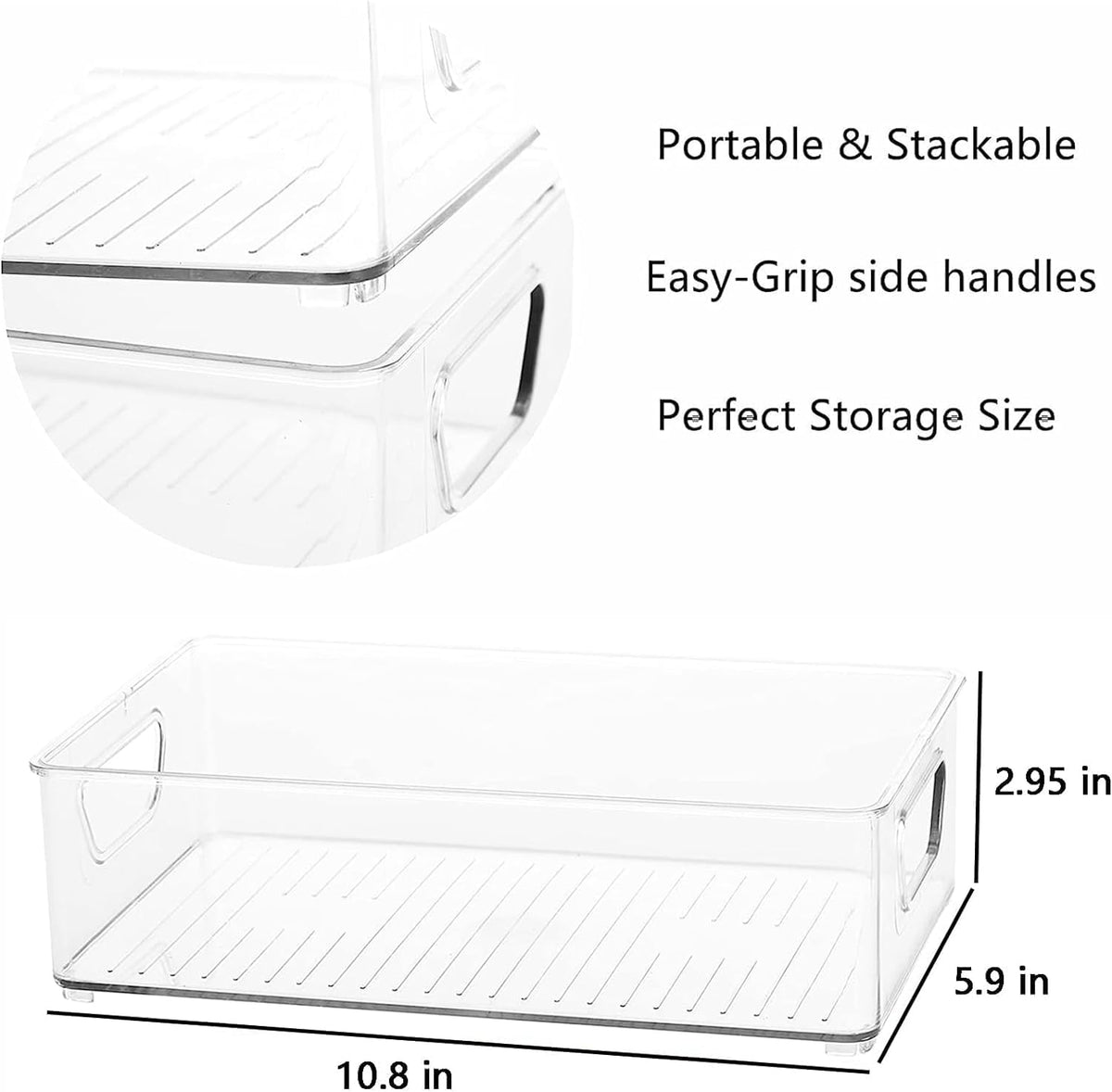 Baby Bottle Organizer, Plastic Storage Center for Baby Bottles